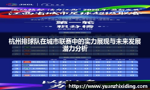 杭州排球队在城市联赛中的实力展现与未来发展潜力分析